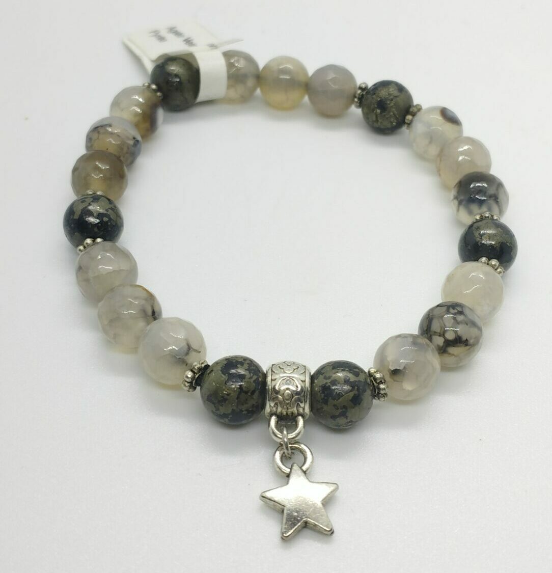 Agate veine dragon étoile